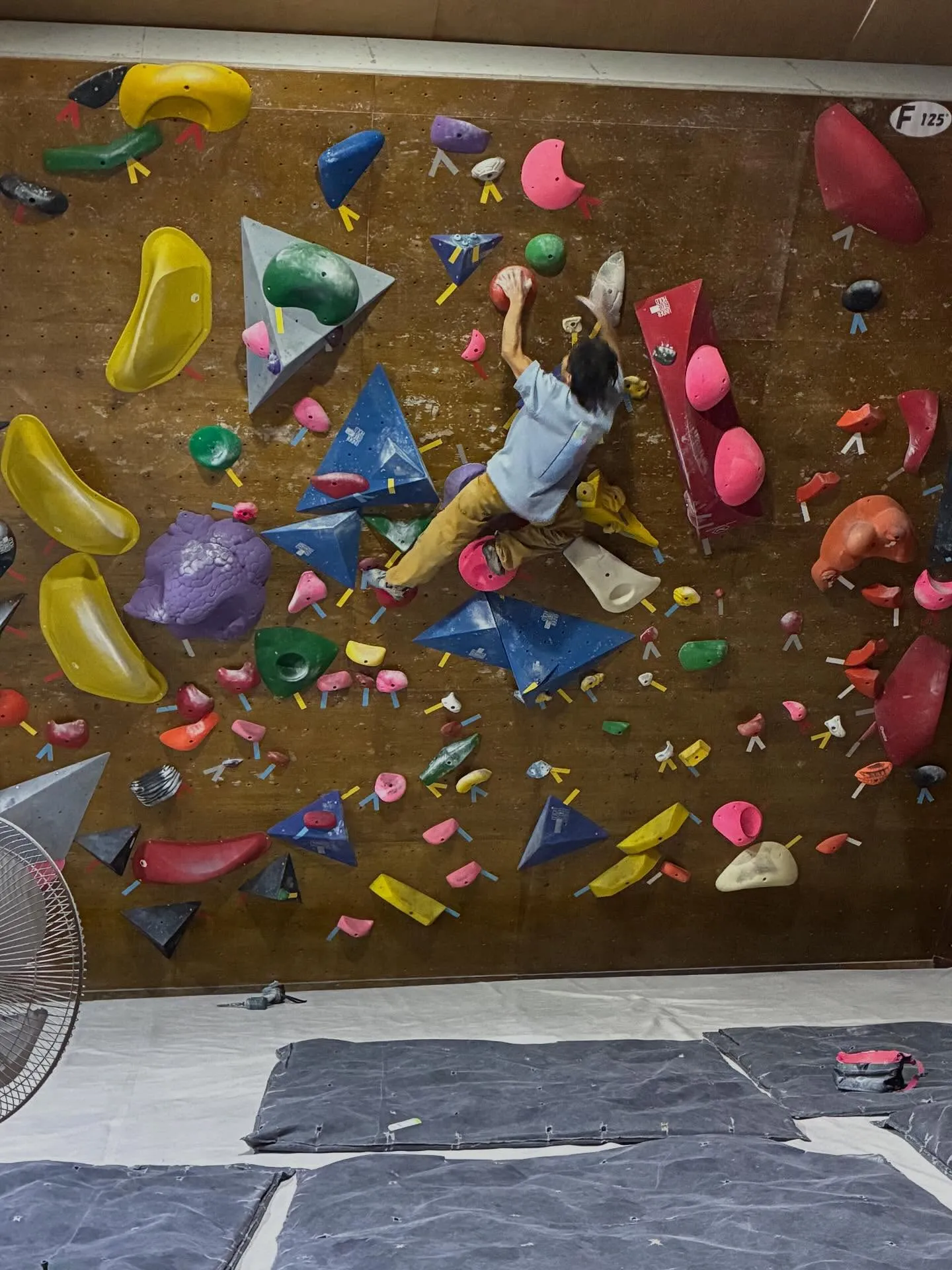 今日はホールド替えが終わって初のガッキースクールです!